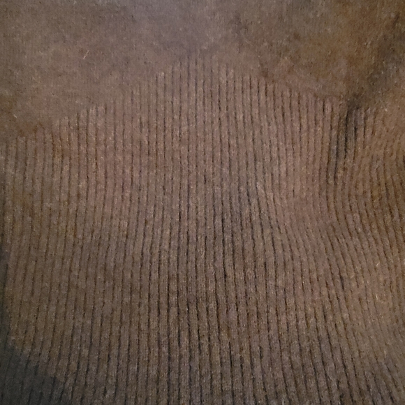 U-knit 100% Cashmere Size Small Chocolate Brown Sweater - Picture 5 of 5